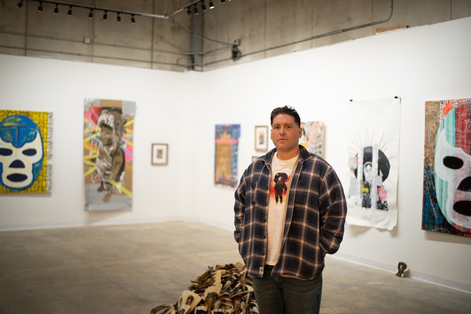 Portrait of Seso Marentes, Chicano artist