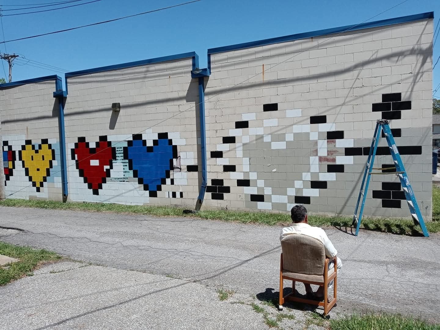 Seso Marentes at community art event