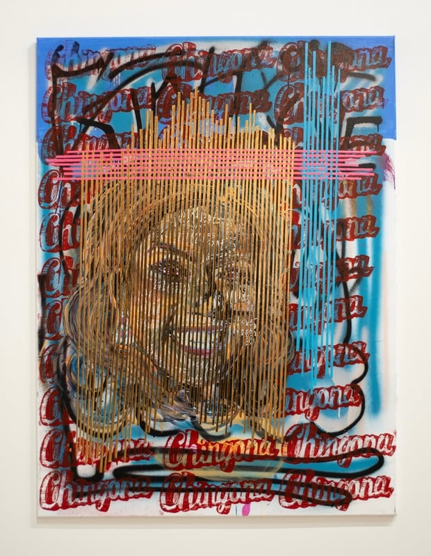 Chicano art gallery work